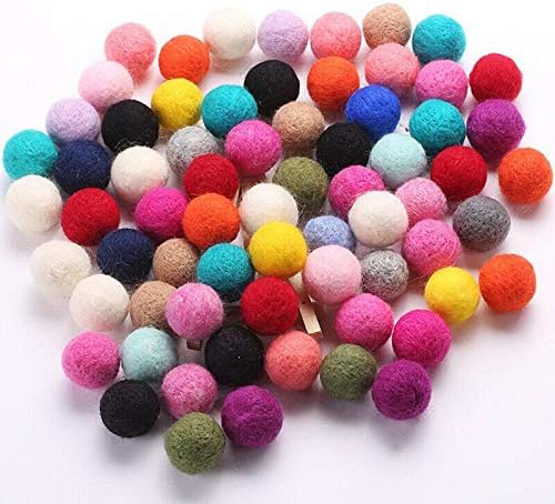 Crafts 10Pcs Gray Fluffy Pom Poms for DIY Decorations