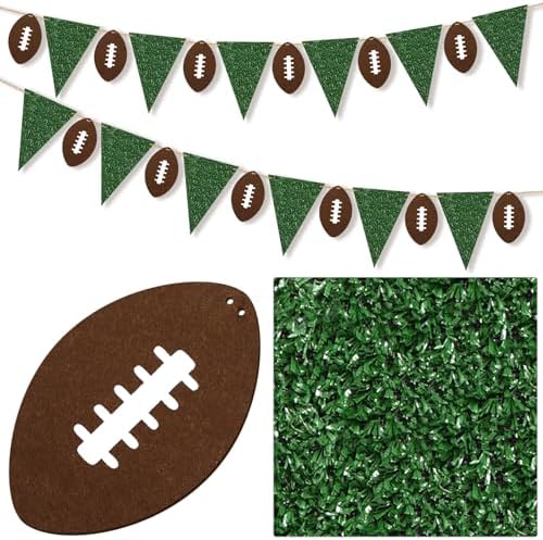 Janinka Football Party Decorations 115ft Garland