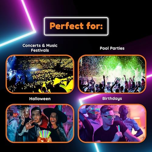 Glow Fever 50ct 4 Glow In The Dark Sticks