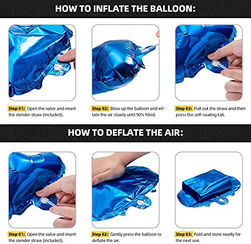 Happy Birthday Balloon Banner 16 Inch Inflatable Kit
