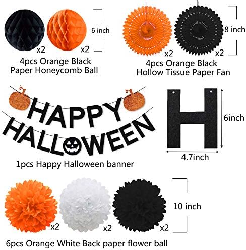Sandeye Halloween Decorations All-in-One Pack for Kids