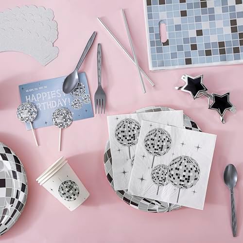 ecoZen Disco Birthday Decorations Set