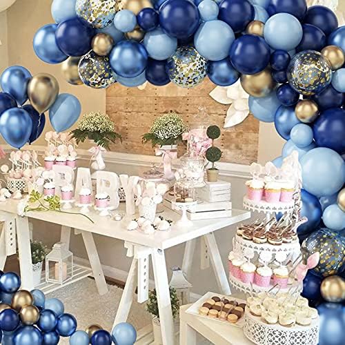 Paready 97PCS Navy Blue Balloon Garland Arch Kit
