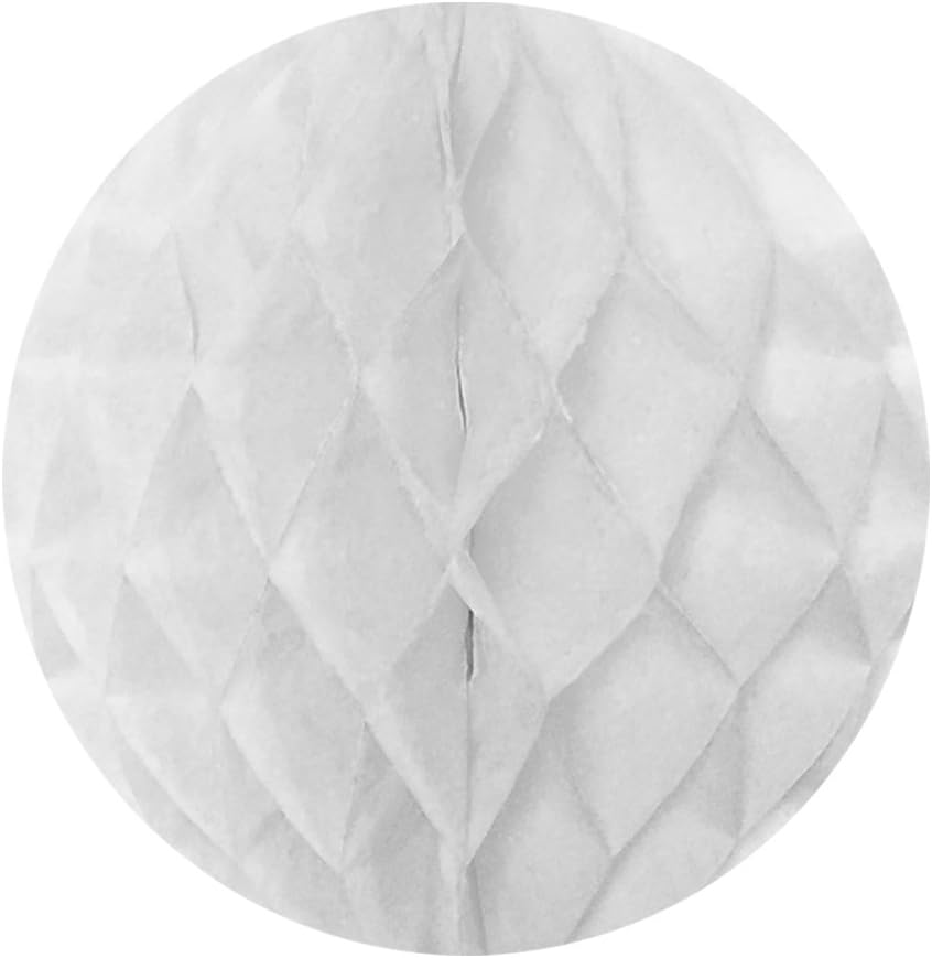 Wrapables 12 Inch Tissue Pom Poms Set of 3 White