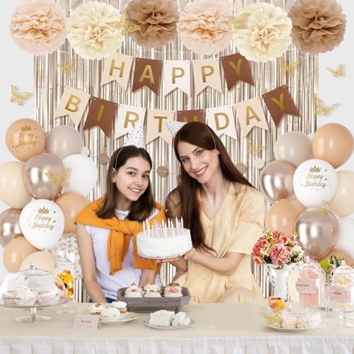 Ouddy Party Neutral Birthday Decorations Set