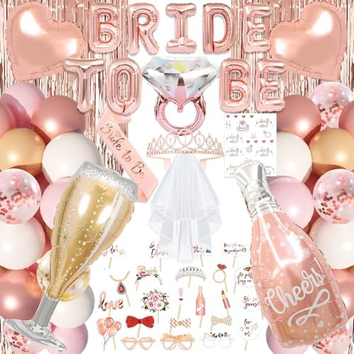 116 Pcs Bachelorette Party Decorations Set