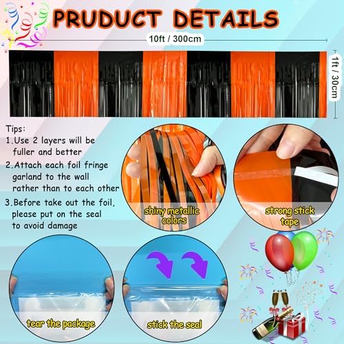 4 Packs 39 Feet Halloween Parade Floats Decor
