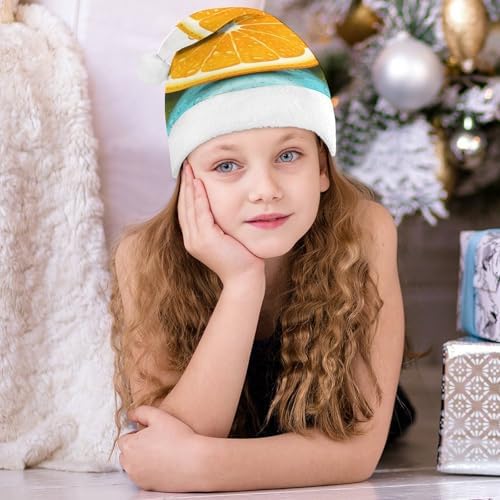Santa Hat Fresh Orange Christmas Party Hat Headwear