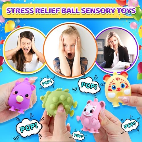 107Pcs Party Favors for Kids Fidget Toy Set