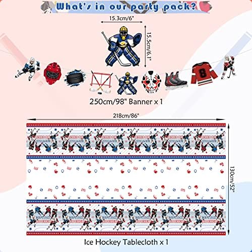 KEFAN Hockey Party Favor Set for 20 Guests