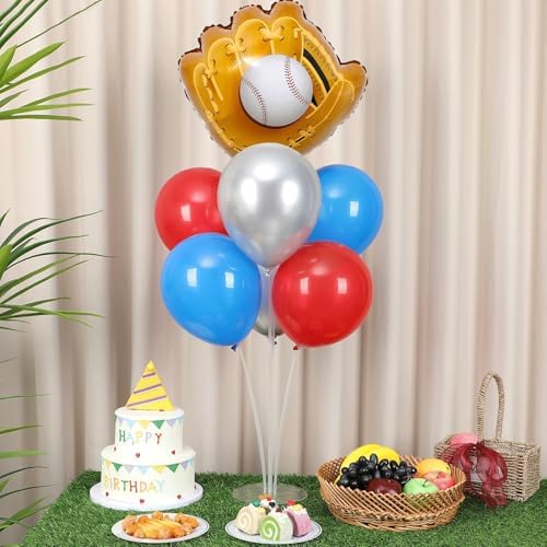 Baseball Themed Balloons Stand Kit 2 Sets