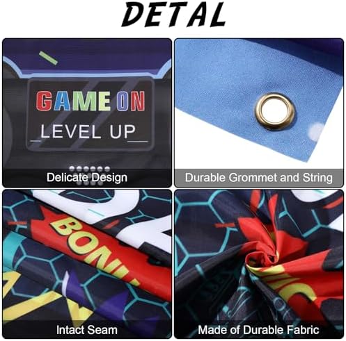 Skylety 34 Piece Gamer Birthday Party Decor Set