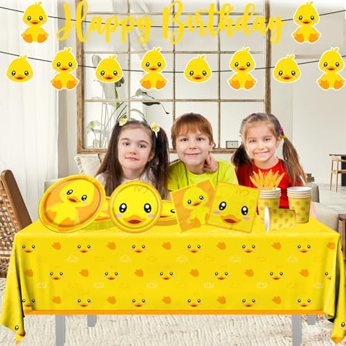 Rubber Duck Party Supplies Set for 20 Guests