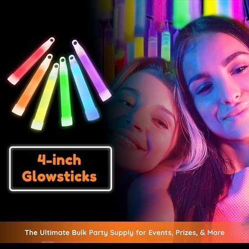 Glow Fever 50ct 4 Glow In The Dark Sticks