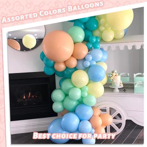 LovesTown 15PCS Pastel Balloons 18inch
