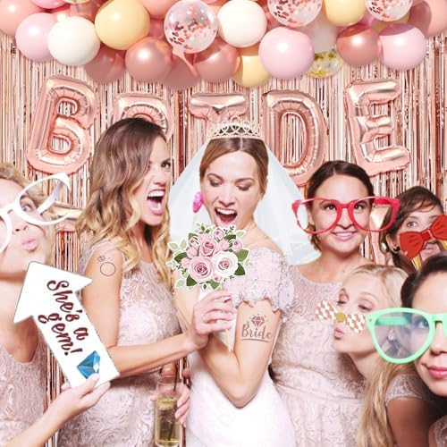 116 Pcs Bachelorette Party Decorations Set