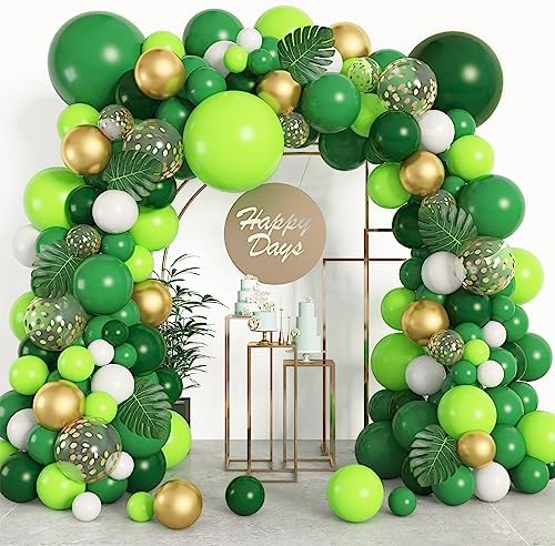 Amandir Jungle Party Balloons Garland Arch Kit