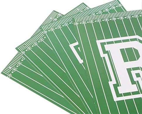 4PCS Football Party Birthday Banner Decorations
