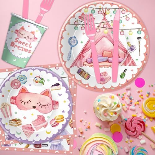 Sleepover Party Decorations for 24 Guests