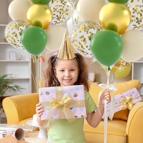 NACHLYNN 60 Pack Sage Green Balloons 12 Inches Party Decor