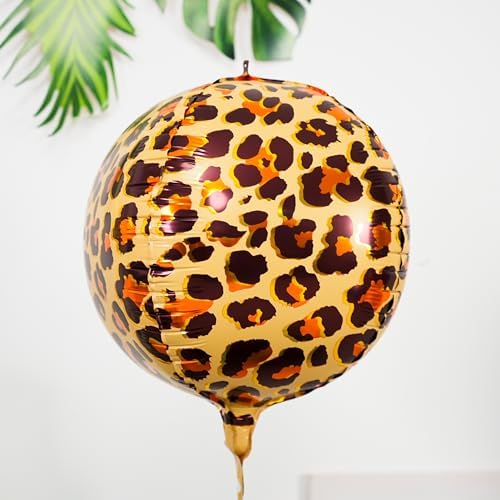 6PCS Safari Animal Balloons 22Inch for Kids Party Decor