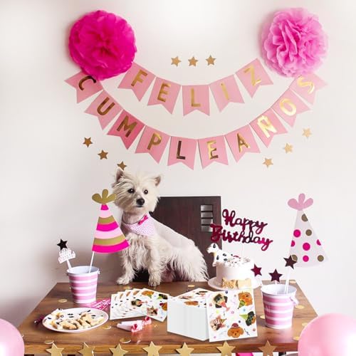 100 Pcs Cute Puppy Dog Party Napkins - 13x13 Inch