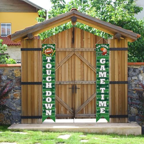 Hooqict Football Banners for Party Decorations