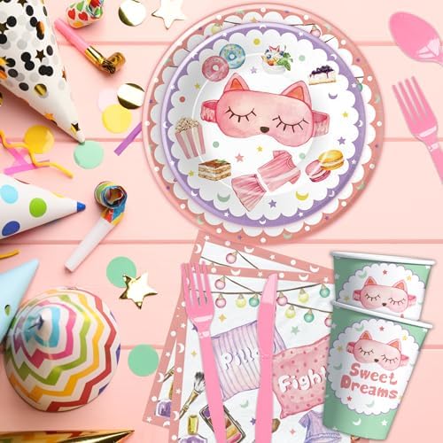 Sleepover Party Decorations for 24 Guests