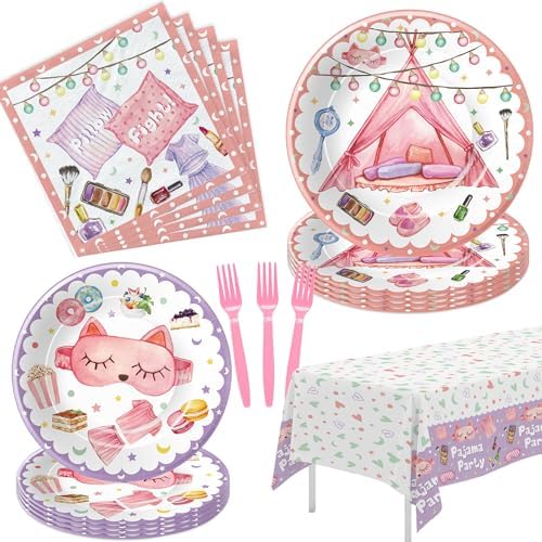 Sleepover Party Decorations for 24 Guests