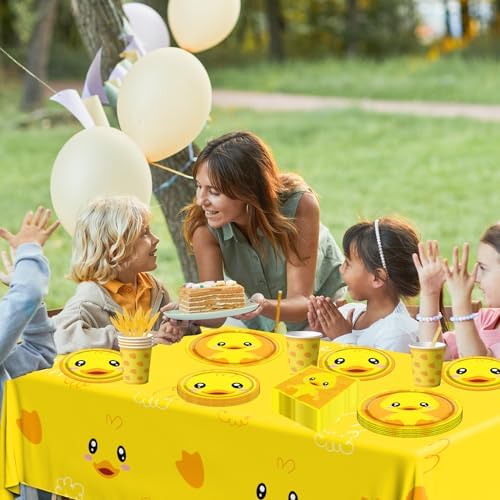 Rubber Duck Party Supplies Set for 20 Guests