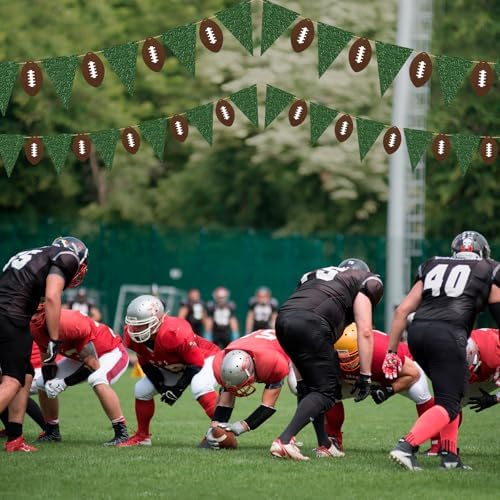 Janinka Football Party Decorations 115ft Garland
