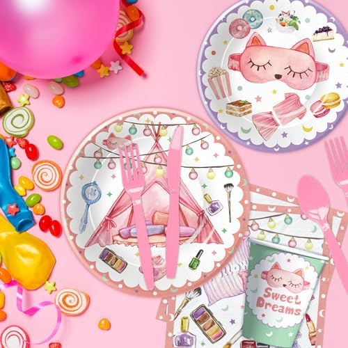 Sleepover Party Decorations for 24 Guests