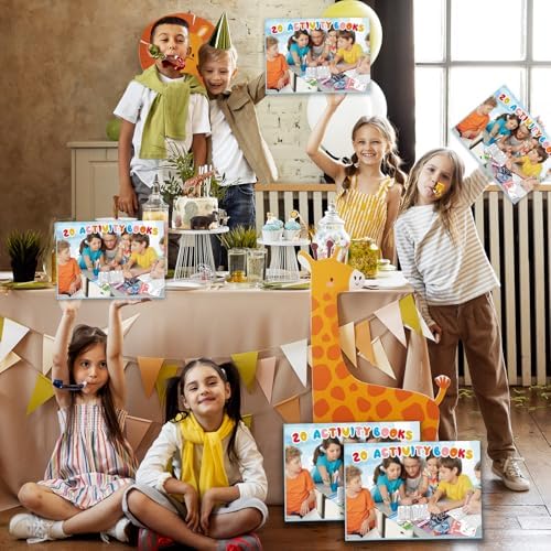 20 Pack Small Activity Books for Kids Age 4-8