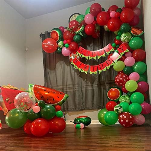 145 Pcs Watermelon Party Decorations Balloon Kit