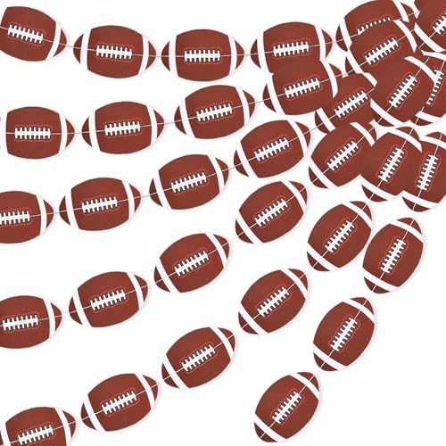 FOIMAS Football Hanging Garlands 8pcs Party Decorations