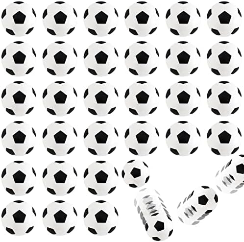 30pcs Mini Soccer Bounce Balls for Stress Relief and Party Favors