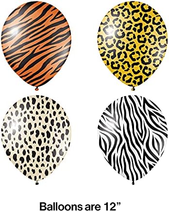 Animal Print Balloons 15 Count