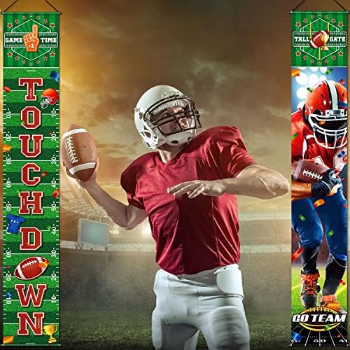 Football Welcome Banner Set for Party and Parade Decor