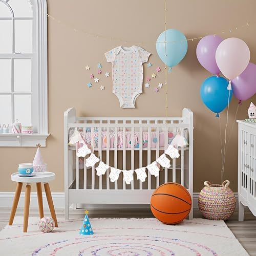 Sprinkle Baby Shower Onesie Banner 9 Piece