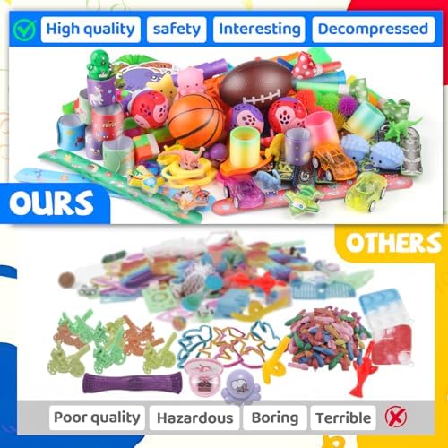 Amy Benton 200PCS Party Favors for Kids 4-12