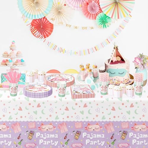 Sleepover Party Decorations for 24 Guests