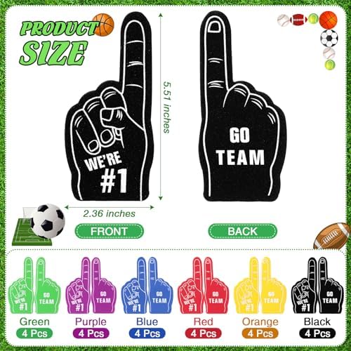 Aoriher 120 Pcs Sports Party Favors Set for Kids