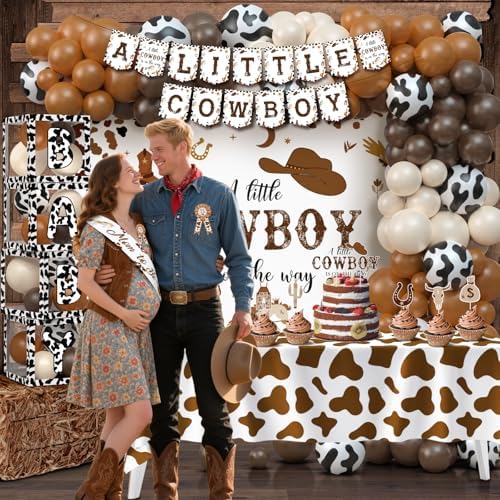 Cowboy Baby Shower Decorations for Boy