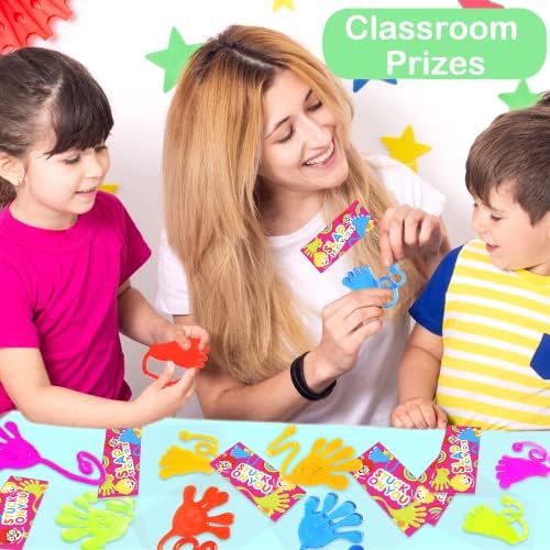 100 pcs Sticky Hands Feet Party Favors for Kids