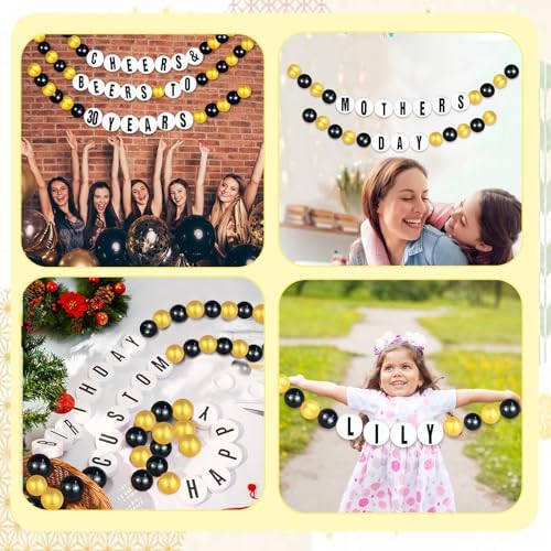DIY Friendship Bracelet Birthday Banner Kit