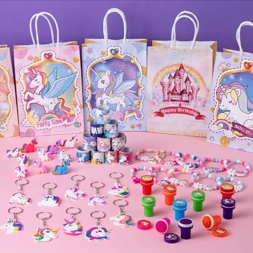 132 Pcs Party Favors Birthday Supplies Girls Bags Goodie Bags