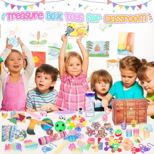 82 Piece Party Favor Toy Pack for Kids Classroom and Birthday