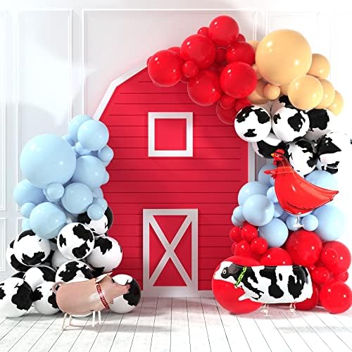 HOUSE OF PARTY Cow Balloons Garland - 110 Pcs