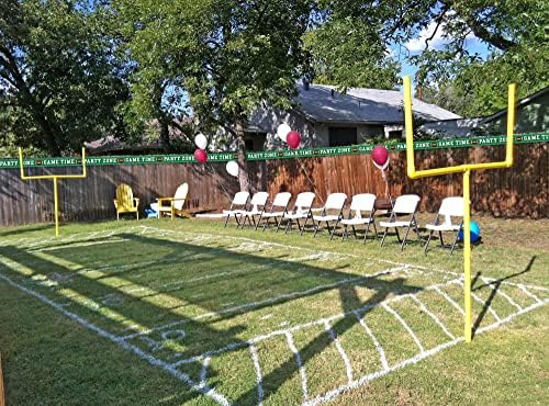 Football Party Banner 8 Inch Tall 25 Feet Long