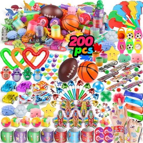Amy Benton 200PCS Party Favors for Kids 4-12